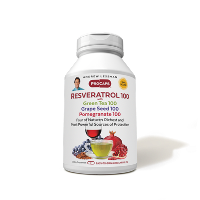 Resveratrol-100-with-Green-Tea-100-Grape-Seed-100-Pomegranate-100